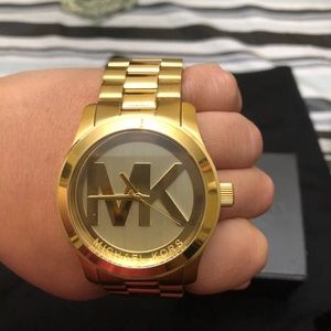 Brand new never used unisex Michael Kors watch